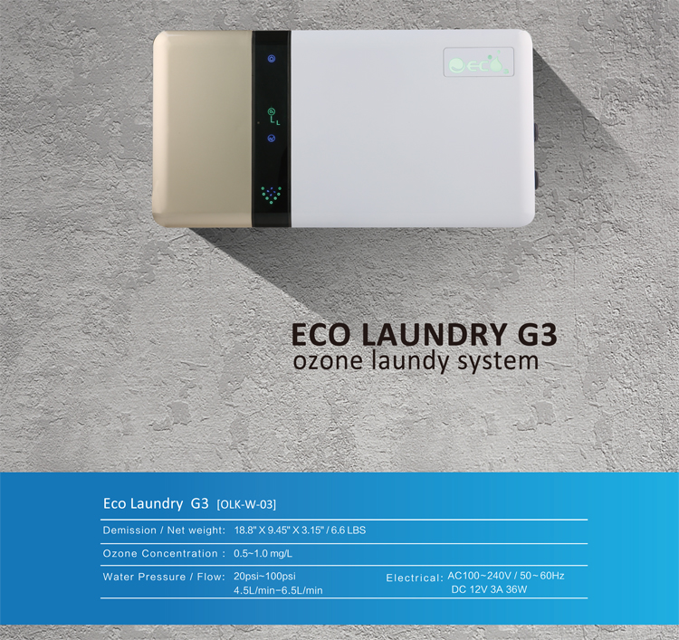 Benefits of ozone laundry - Reduce Carbon Footprint